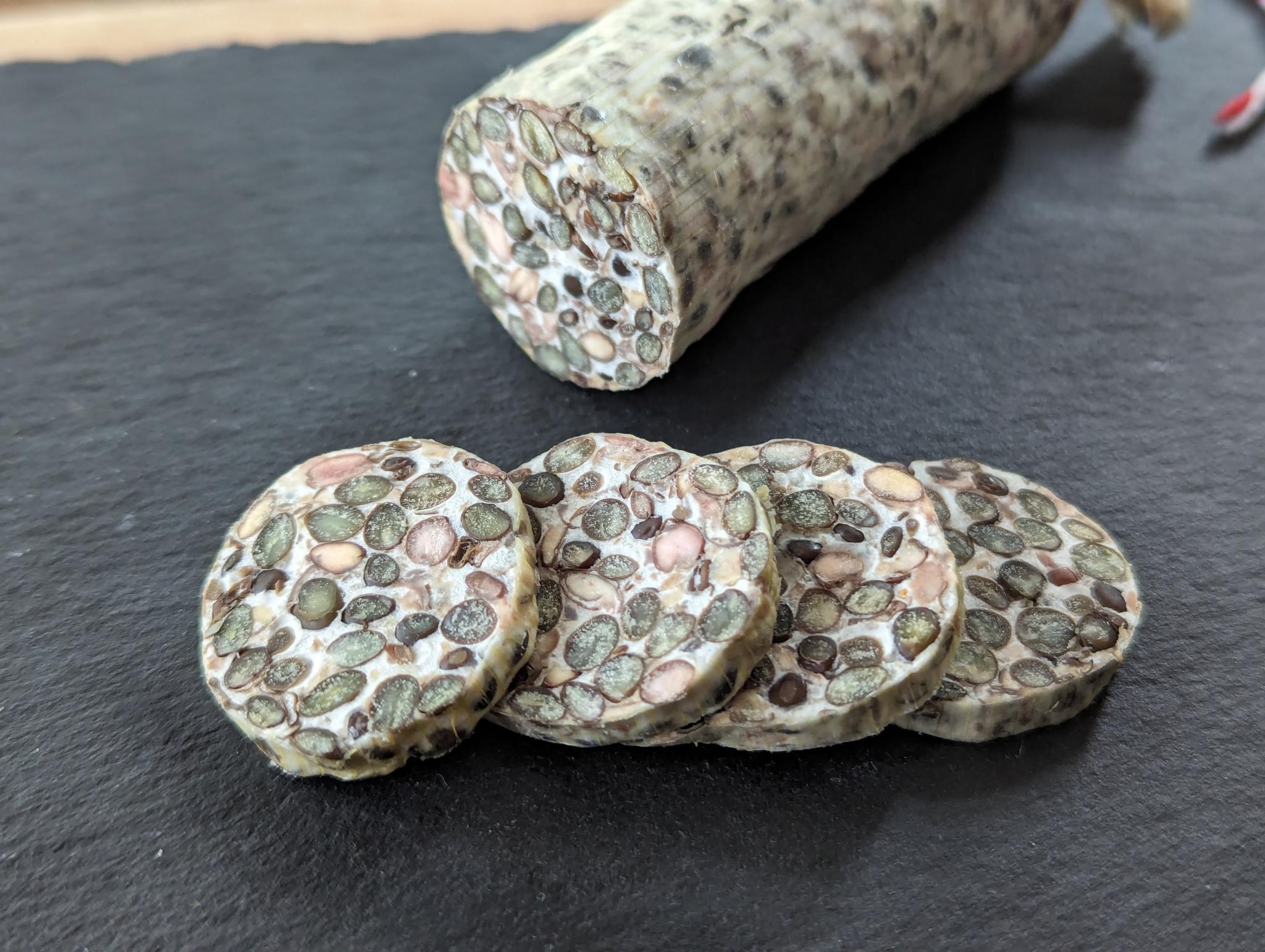 Belugalinzen tempeh